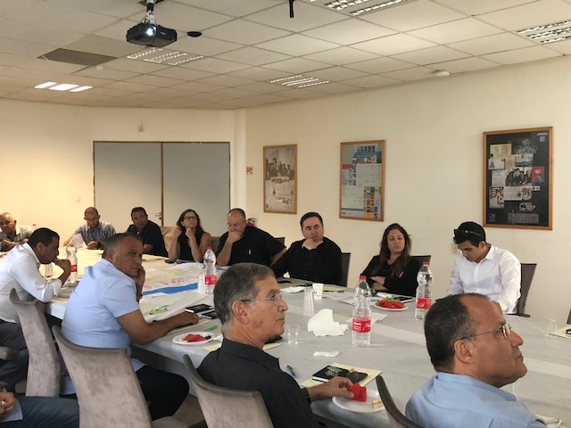 שר התחבורה חהכ ישראל כץ בביקור ופגישת עבודה במועצה האזורית לב השרון